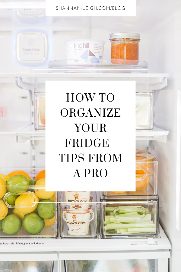How To Organize Your Fridge Like a Pro Showit Blog